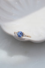 READY TO SHIP // ALIZÉ ring // Sky blue sapphire