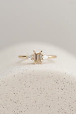 READY TO SHIP // ÉDEN ring + 0.76ct champagne diamond