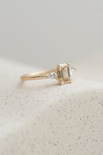 PRÊTE À PARTIR // Bague ÉDEN + diamant champagne 0,76ct