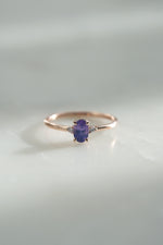 KALA ring // Purple sapphire