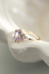 PRÊTE À PARTIR // Bague ORIANE // Saphir lilas 1,31ct