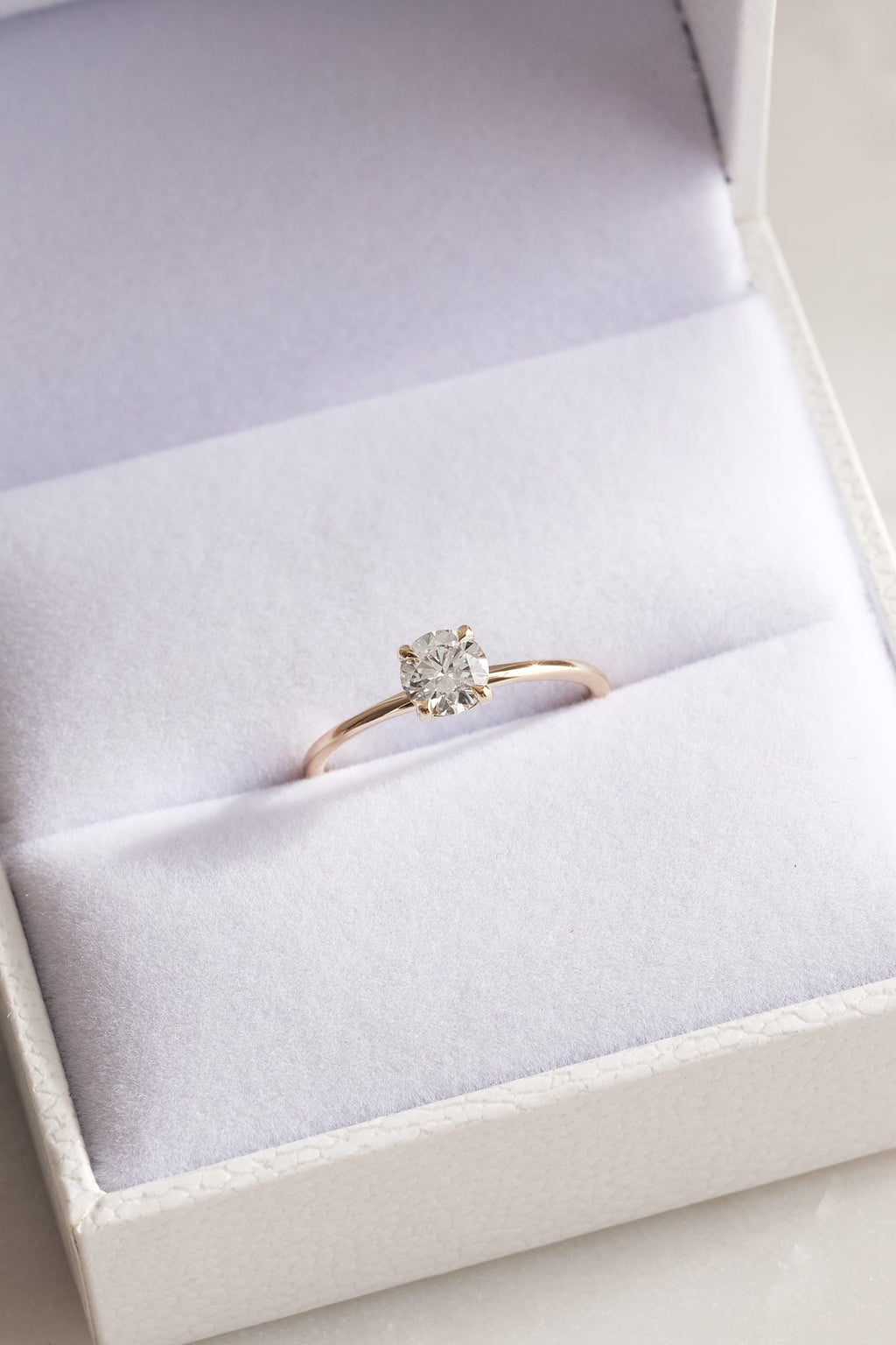 Classic 4 Prongs Solitaire Ring // 0.50ct