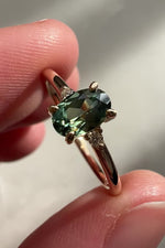 Bague KALA // Saphir vert